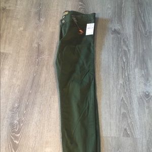 Olive green pants